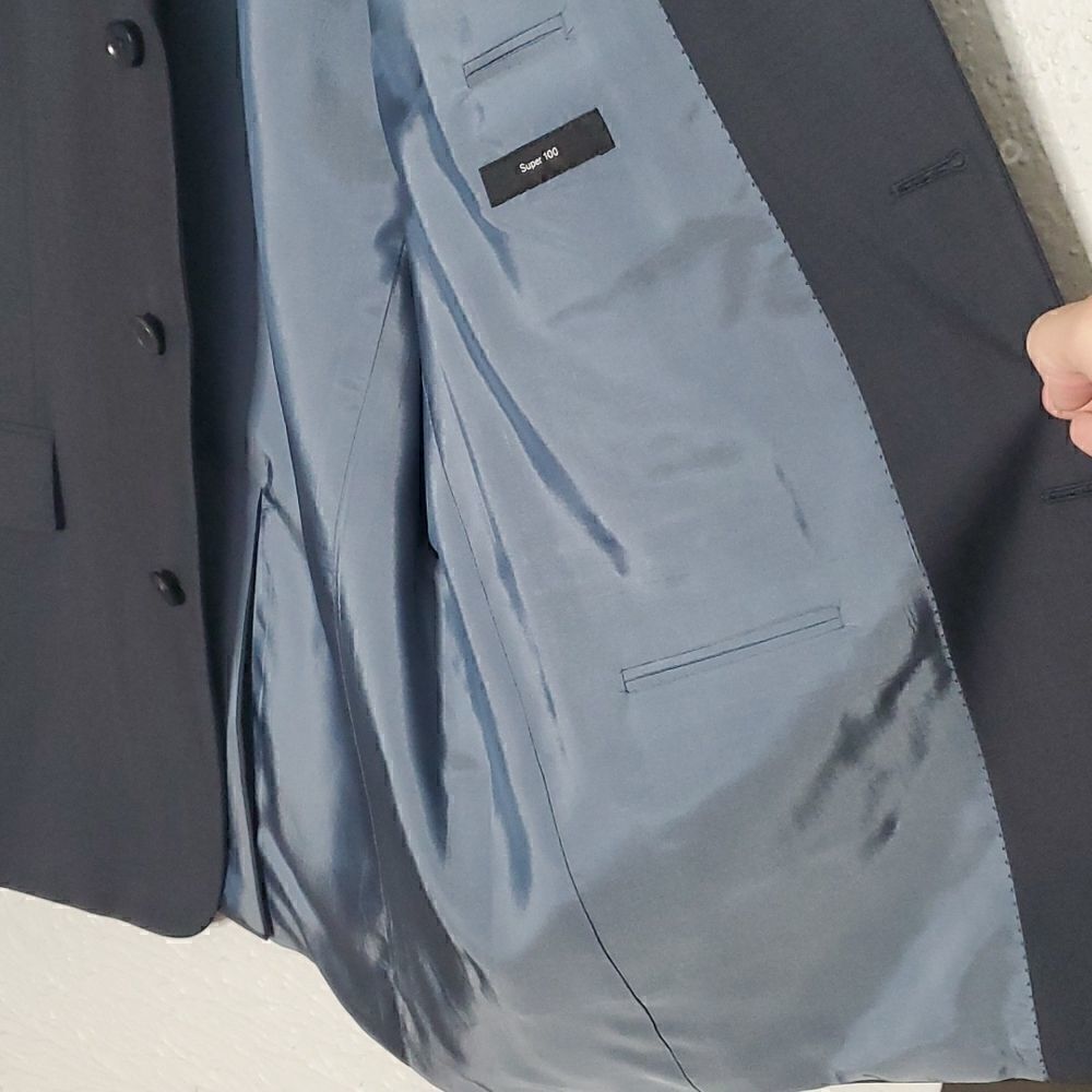 Hugo Boss | Super 100 3 Button Suit Jacket - Picture 7 of 11